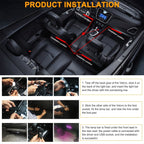 Car Interior Ambient Lights- (Contains 4 light bars)