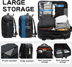 vacuum compression backpack travel with Portable Electric Vac Pump,Vacpack,Pocket Air Pump, 45L Expandable 60L Airback (with Vacuum pump)