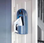 Pocket Folding Tabletop Ironing Board with Iron Holder and wall mount, Compact Space-Saving , Grey/Yellow